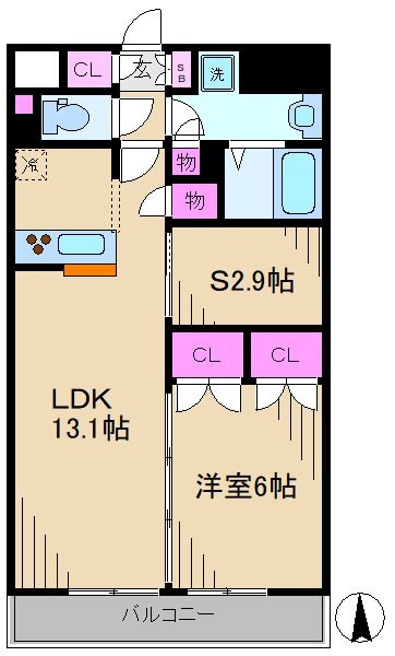 GOTEN武蔵小杉 間取り