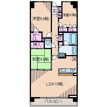 ガーディアンケンズ 間取り