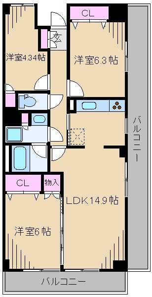 アプリーレ日吉本町 間取り
