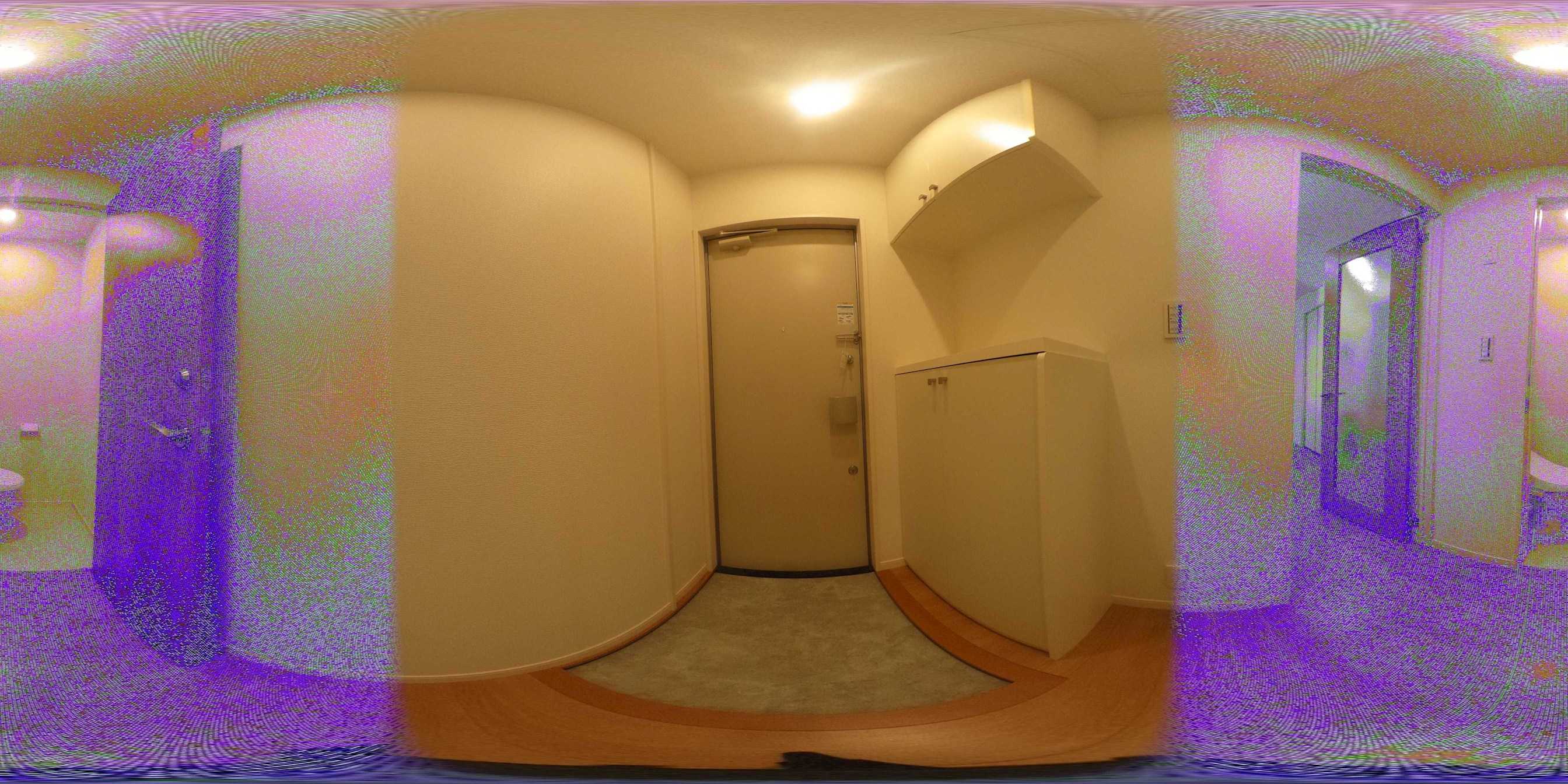 スカイヒルズ大倉山 玄関