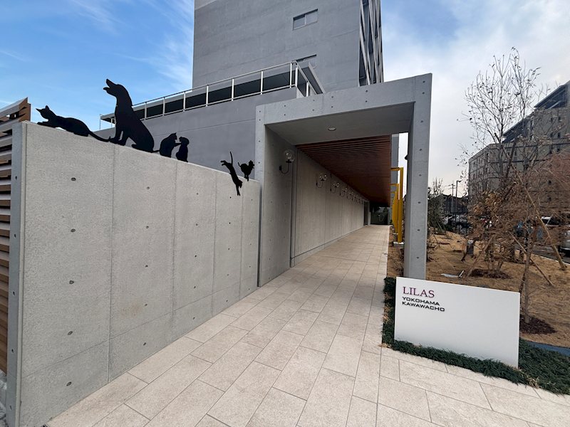 リーラ横浜川和町 エントランス