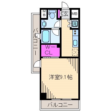 ラティエラ武蔵小杉 間取り