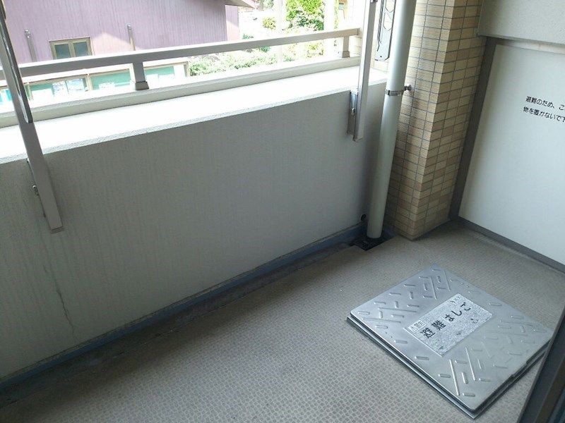 レジディア武蔵小杉  ベランダ