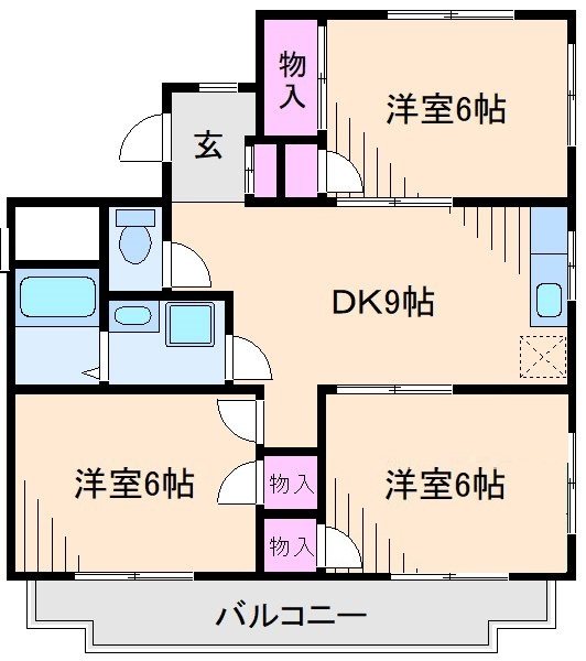 ガーデンハイム綱島 間取り