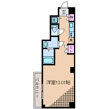 JMFレジデンス新横浜 間取り
