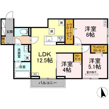 アクシス 間取り