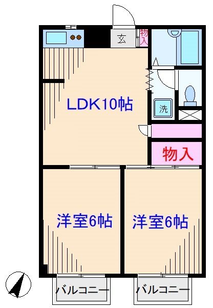 メイウール新川崎 間取り