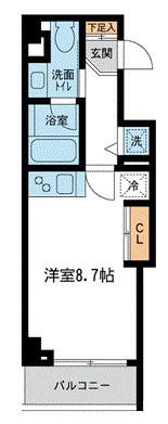 ミテッツァ矢向 間取り