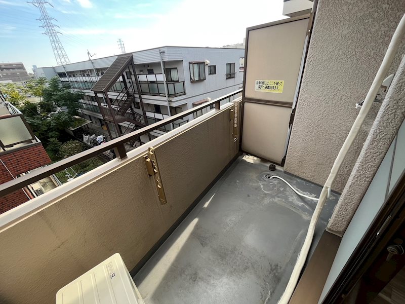セザール元住吉  ベランダ