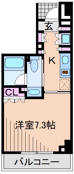 ラティエラ武蔵小杉 間取り