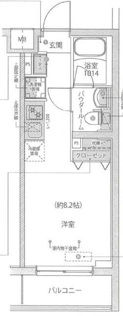 ルゼール新綱島 間取り