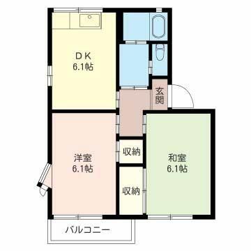 エコーハイツ 間取り