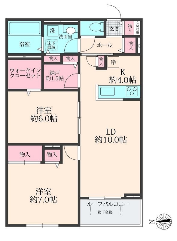SOLANAⅡ 間取り