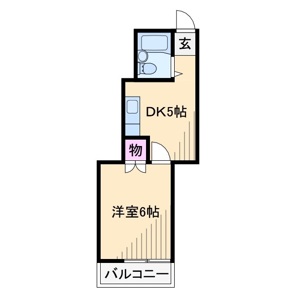 パールハイムＢ 間取り