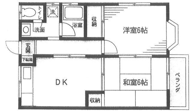 サンシティ師岡 間取り