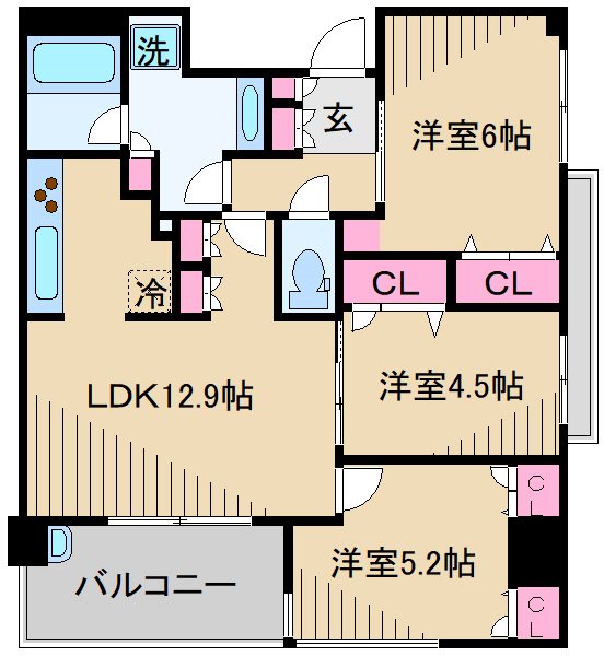 パレステージ日吉さくらが丘 間取り