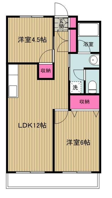 エクセレンス野川 間取り