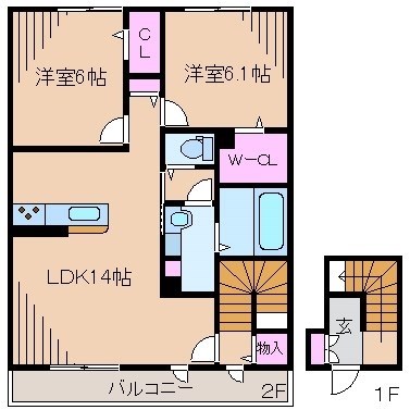 ルシェリア 間取り