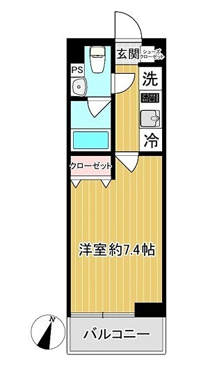 SHOKEN Residence横浜大口 間取り