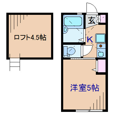 GAヒルズ妙蓮寺Ａ棟 間取り