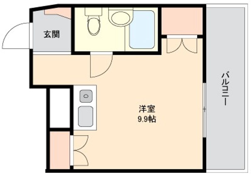 オレンジコートヒヨシ 間取り