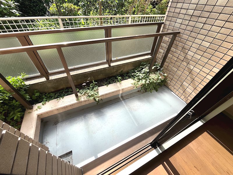コラール大倉山 ベランダ