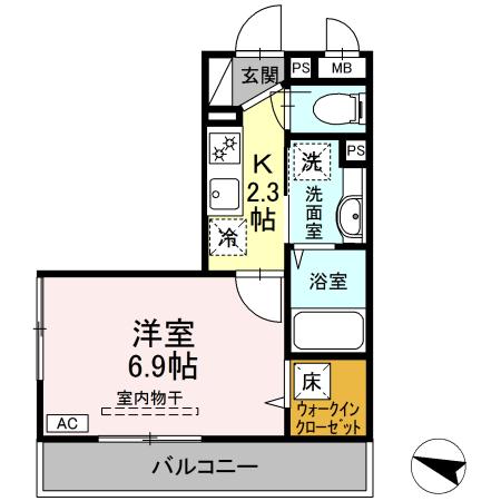 マレアガーデン新横浜F棟 間取り
