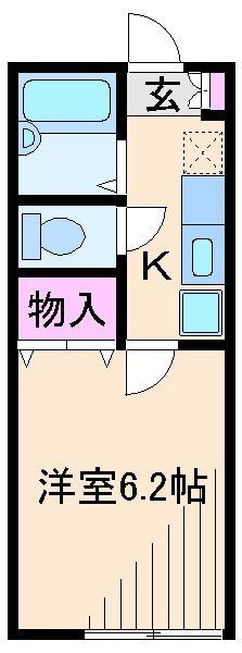 ラポールＫ弐番館 間取り