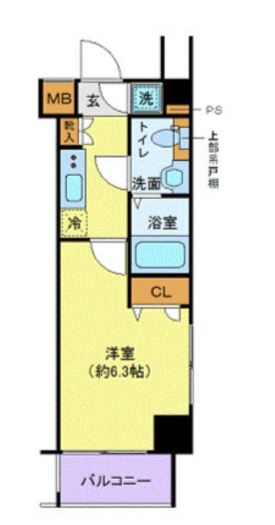 クレイシア新横浜 間取り