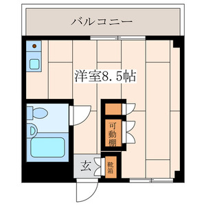 アサミハウス第6 間取り