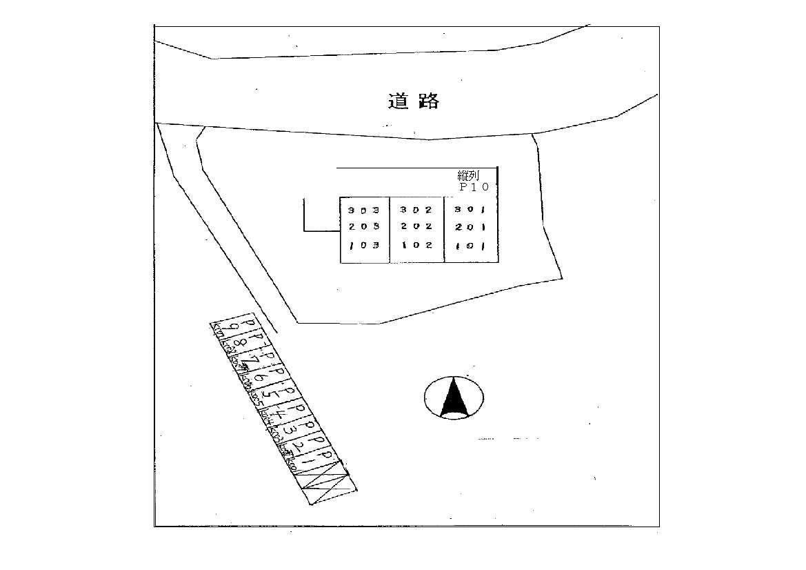 ソレアード三保 駐車場