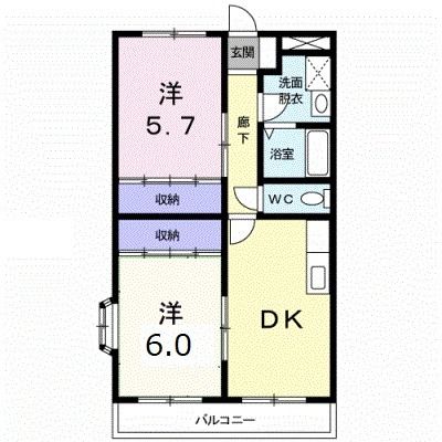 ソレアード三保 間取り