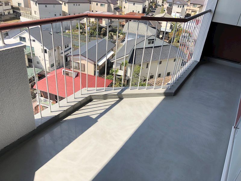 日吉ハイツ ベランダ