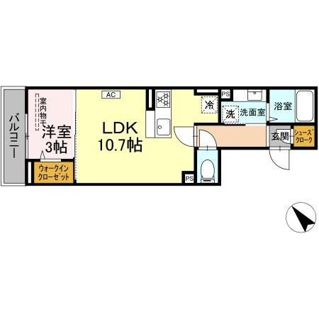 D Paina 千年新町 間取り