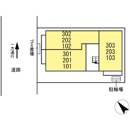 D Paina 千年新町 外観