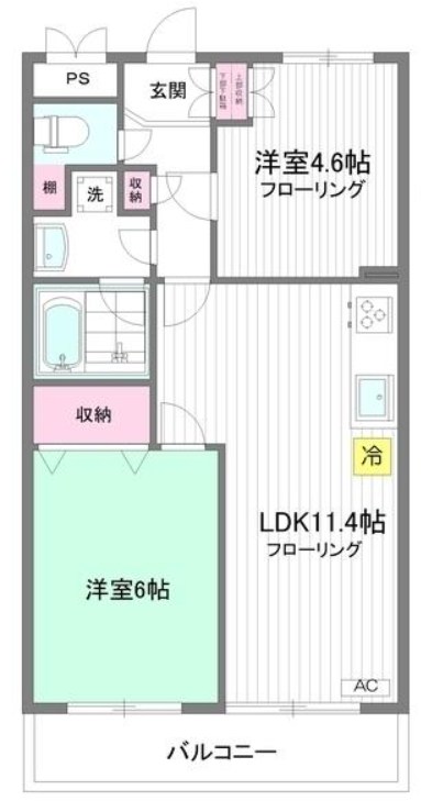 コーエイ日吉フラッツ 間取り
