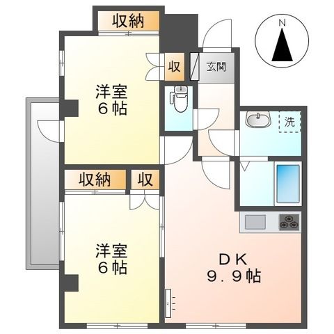 パスタⅡ 間取り