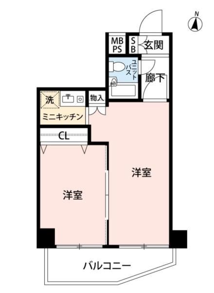 クリオ妙蓮寺弐番館 間取り