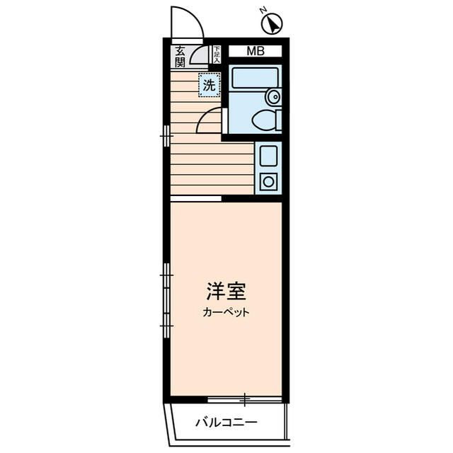 パーソネージュ横浜 間取り