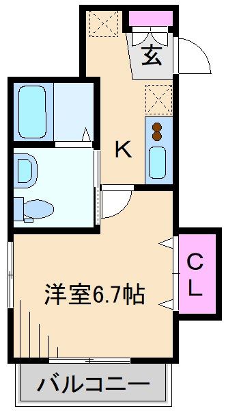 メゾンボヌール 間取り