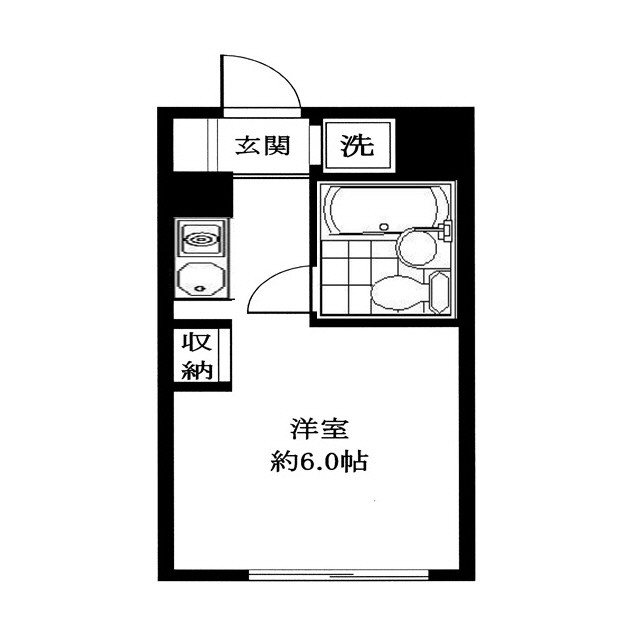 小机フラワーハイツ 間取り