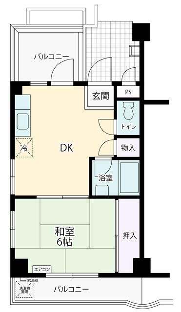 ヨコスカマンション 間取り