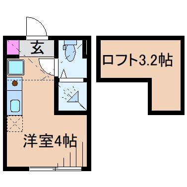 ベルセーヌ元住吉 間取り