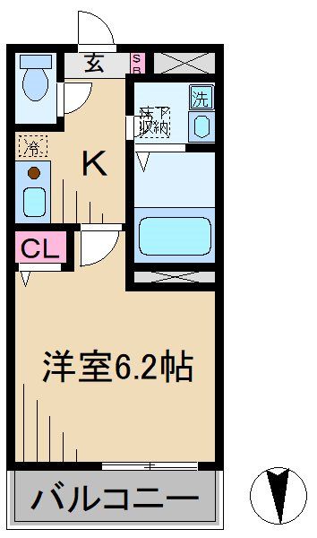 アース武蔵小杉 間取り
