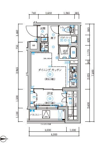 RELUXIA武蔵中原 間取り