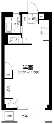 オーク菊名マンション 間取り