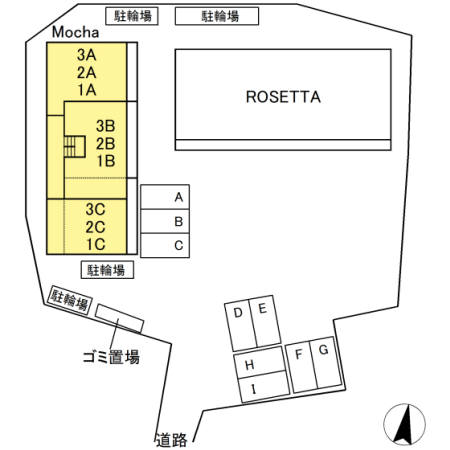 Mocha 駐車場