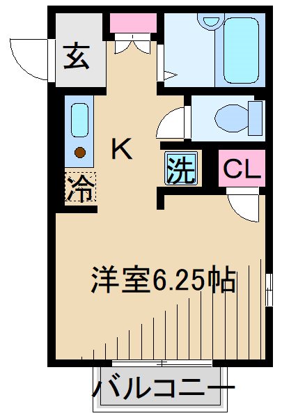 神奈川県横浜市港北区下田町１丁目 間取り