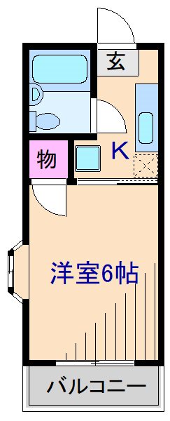 神奈川県横浜市港北区篠原町 間取り