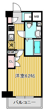パークキューブ武蔵小杉  間取り